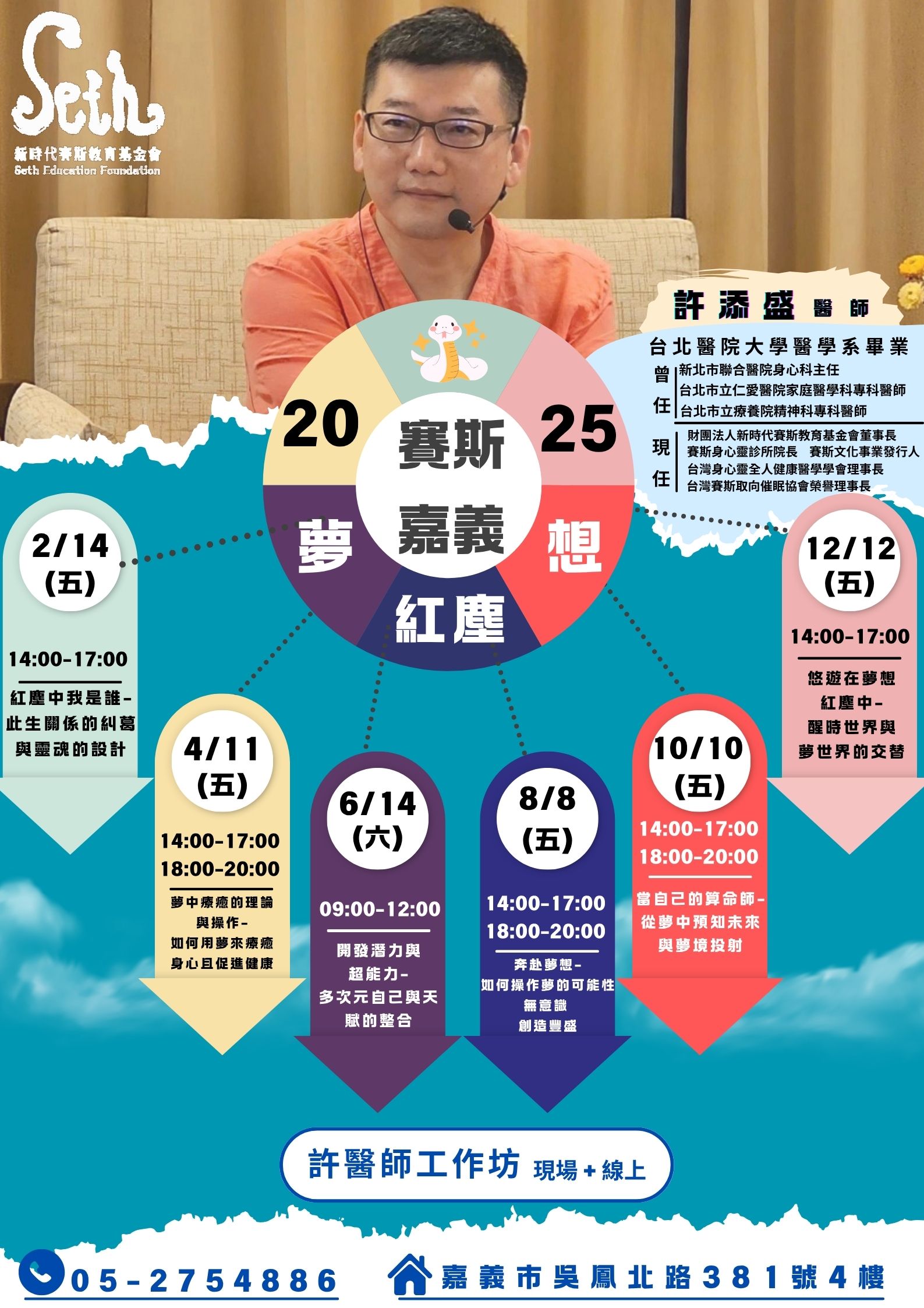 【工作坊】2025年許添盛醫師工作坊