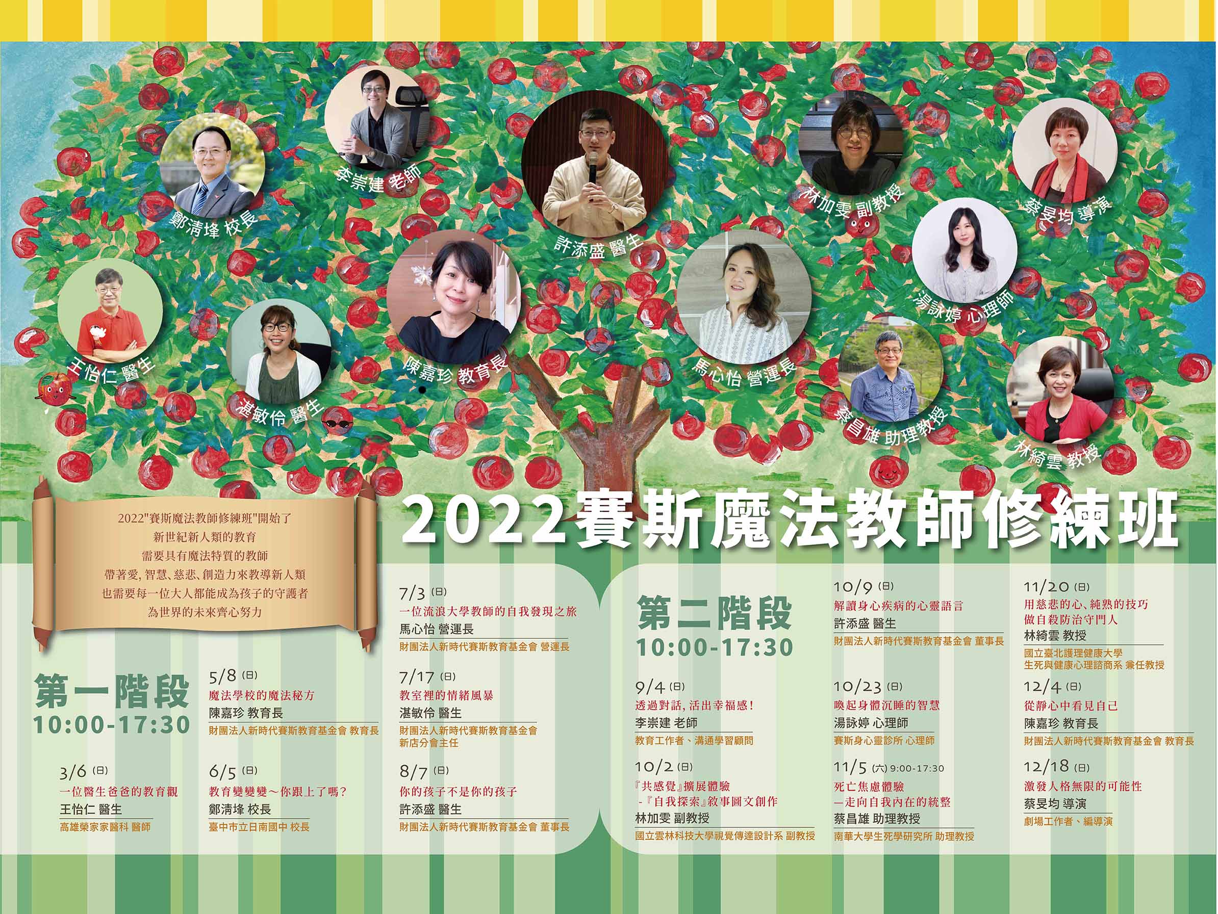 2022年賽斯魔法師資修練班~第一階段+第二階段(各分會聯招)